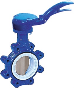 Butterfly Valve (PTFE Lined)